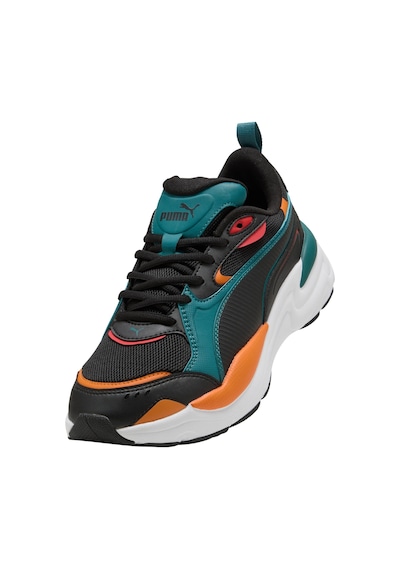 404747-05 Puma X-ray 4 Spor Ayakkabı Siyah 404747-05 Siyah Yeşil Turuncu