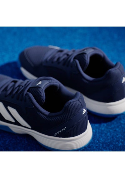 Adidas Kk3857 Courtflash Sert & Toprak Kort Çocuk Tenis Ayakkabısı Mavi
