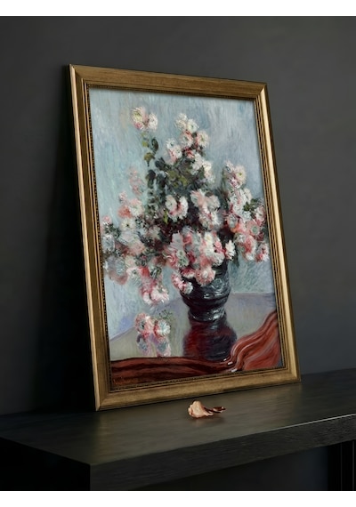 - Gold Vintage Varaklı 60x80 Çerçeveli Tablo Klasik Çiçek Buketi Monet Kasımpatı Çiçekleri Sanat Eseri Yağlı Boya Görünümlü 50x70cm Dokulu Baskı Dekoratif Lüks Salon Tablosu - Gold Vintage Varaklı 60x80 Çerçeveli Tablo Klasik Çiçek Buketi Monet Kasımpatı Çiçekleri Sanat Eseri Yağlı Boya Görünümlü 50x70cm Dokulu Baskı Dekoratif Lüks Salon Tablosu