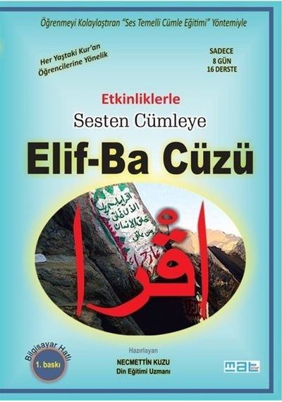 Etkinliklerle Sesten Cümleye Elif-ba Cüzü / Necmettin Kuzu