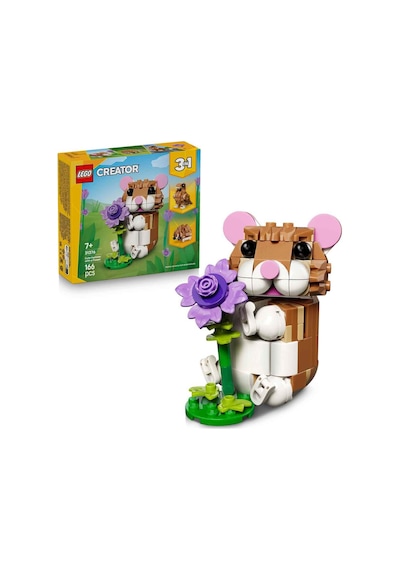 Creator 3ü 1 Arada Sevimli Hamster İle Çiçek 31376