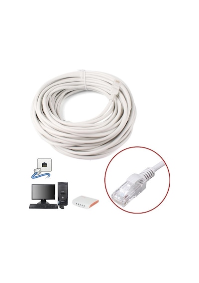 20 Metre Cat6 Ethernet Kablosu