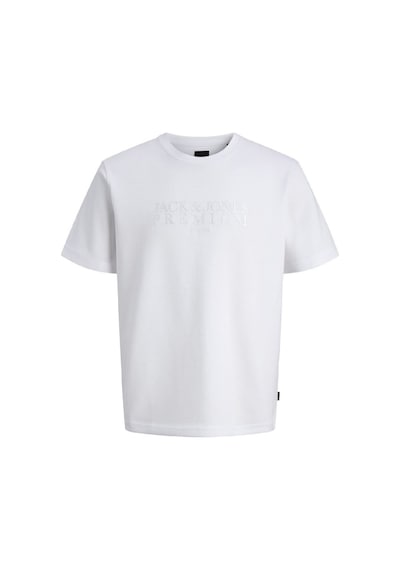Jack & Jones Jprblaethan Erkek Tişört Beyaz