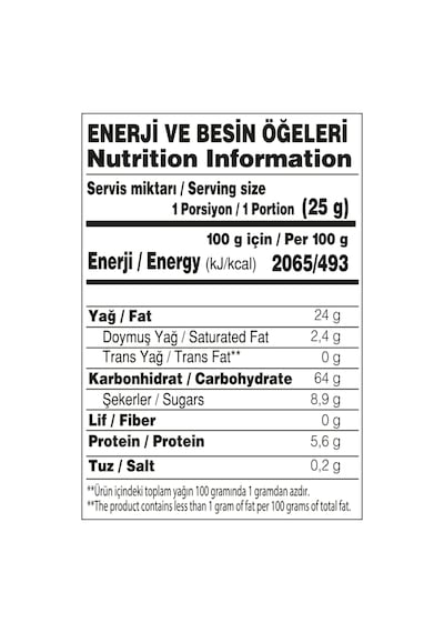 Yayla Hi'tos Shot Çikolata Aromalı Mısır Çerezi 25 G X55