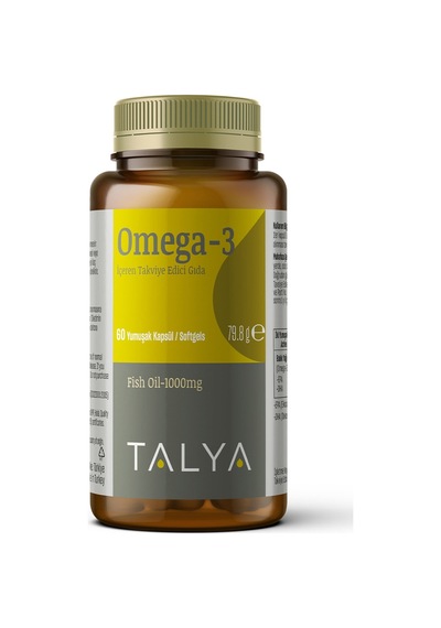 Talya Omega 3 1000 Mg 60 Kapsül Softgel 79.8 G - 4 Adet Tarı