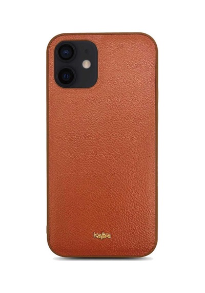 Teleplus Apple Uyumlu iPhone 12 Kılıf Kajsa Luxe Collection Hakiki Deri Kapak