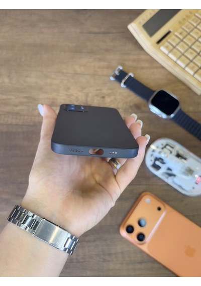 İphone 12 Uyumlu Süper İnce Mat Ultra Thin Silikon Kılıf Siyah