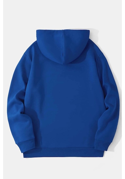 Uyguntarz Siyah Saturn Sweatshirt Mavi