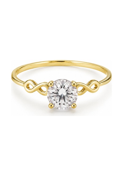 Yazıcılar 14 Ayar Altın Eterna Love Modern Tektaş Tasarım 1,14 Gr 990