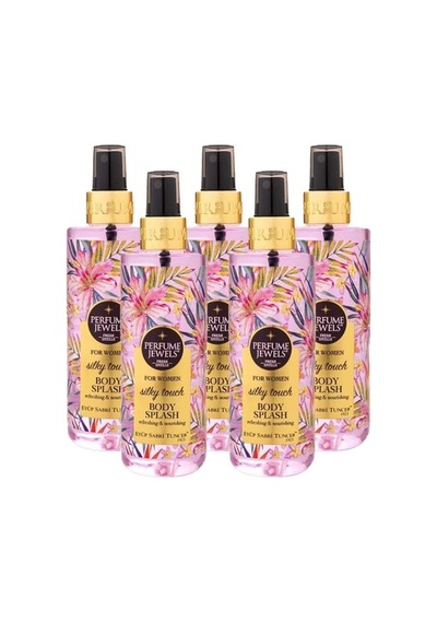 Pj Body Splash Silky 250 Ml X 5