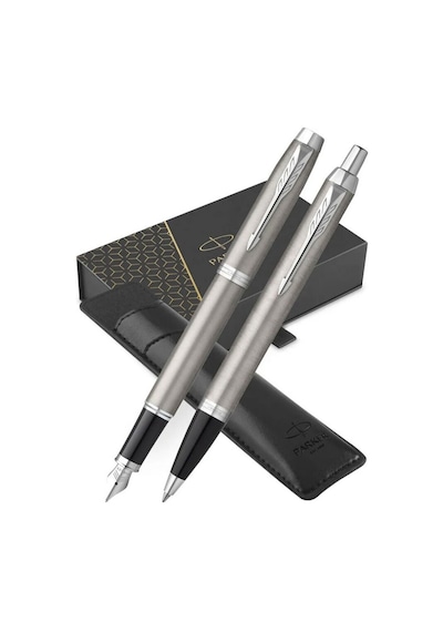 Parker Im Ss Ct Dolma Kalem Tükenmez Kalem Kılıflı Duo Set Standart