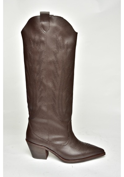 Fox Shoes T267765209 Kahverengi Kovboy Model Kadın Çizme Kahverengi-suni Deri Kahverengi Fox Shoes T267765209 Kahverengi Kovboy Model Kadın Çizme Kahverengi-suni Deri Kahverengi