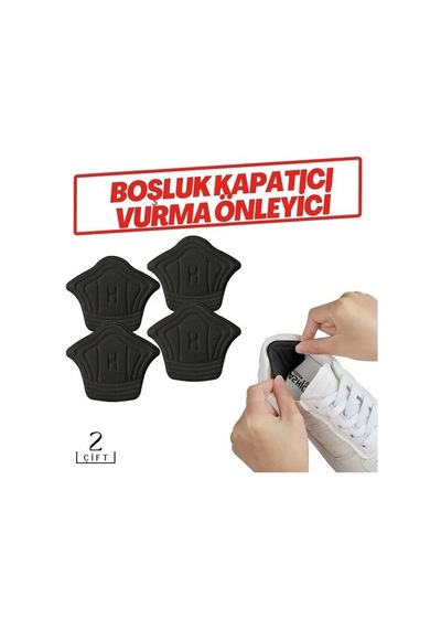 4'lü Ayakkabı Topuk Tamir Yaması - Yırtık Onarım, Vurma Önleyici Ve Daraltma Konfor Pedi 718569
