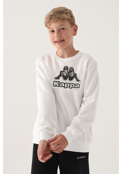 Kappa Erkek Çocuk Krem Sweatshirt 5274-40864
