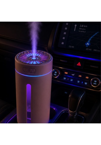 300 Ml Şarjlı Hava Nemlendirici Ve Aroma Difüzörü Rgb Işıklı, 800 Mah, Type-c