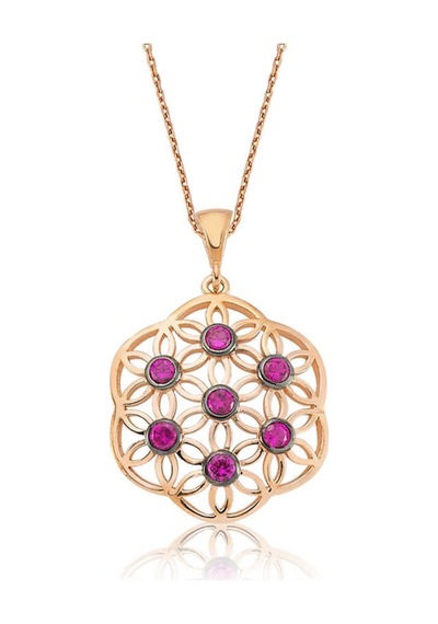 Gümüş Pembe Yaşam Çiçeği Kadın Kolye (551163401) Gümüş Pembe Yaşam Çiçeği Kadın Kolye (551163401)