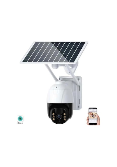 Apricot Ap-cs3030-4g Solar Panelli Kablosuz Sim Kartlı Dış Mekan 360 Derece Güvenlik Kamerası