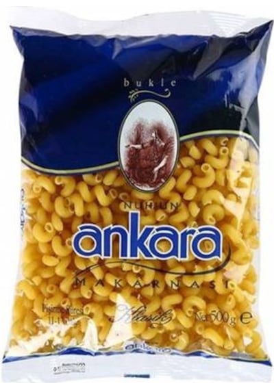 Nuh'un Ankara Makarnası Klasik Bukle Makarna 500 G