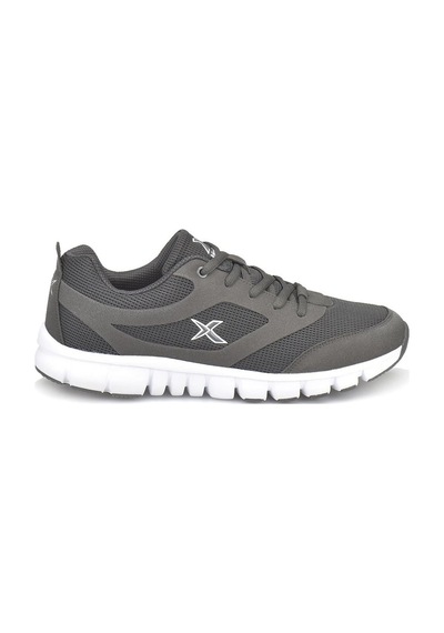 Kinetix Almera Unisex Koyu Gri Beyaz Yürüyüş & Koşu Ayakkabı Gri