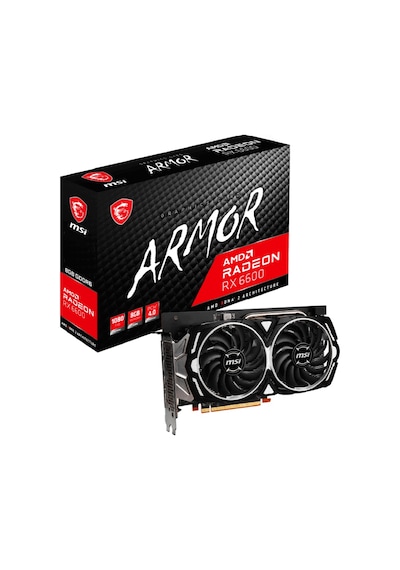MSI AMD Radeon RX6600 Armor 8G 8 GB GDDR6 128 Bit Ekran Kartı