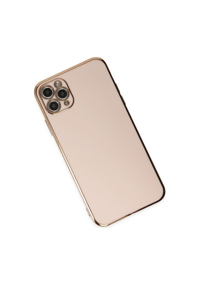 Apple iPhone Uyumlu 11 Pro Max Kılıf Volet Silikon - Pembe Bzsxx00 1