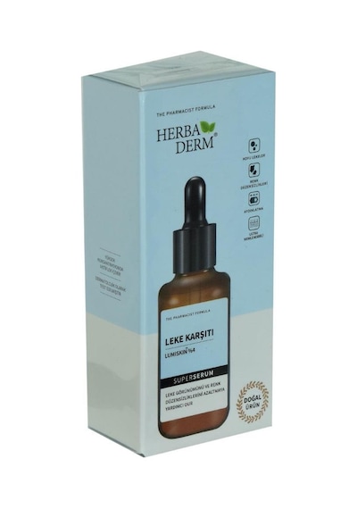 Herbaderm Leke Karşıtı Renk Düzensizliklerine Yüz Serumu 30 ML