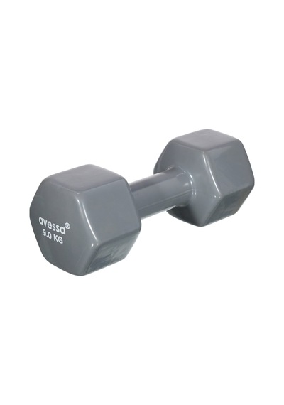 Avessa 9 Kg Vinly Pvc Dambıl, Koyu Gri