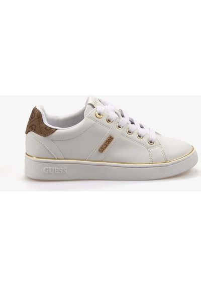 Guess Britz Kadın Sneaker Flfbtzele12 Beyaz