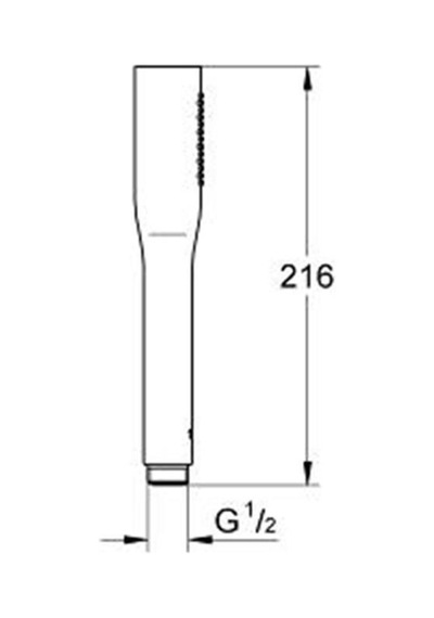 Grohe Euphoria Cosmopolitan Stick El Duşu 1f 27367000 Krom