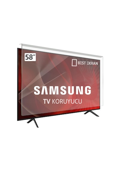 Samsung Uyumlu Crystal 58tu7000 Tv Ekran Koruyucu Ue58tu7000u