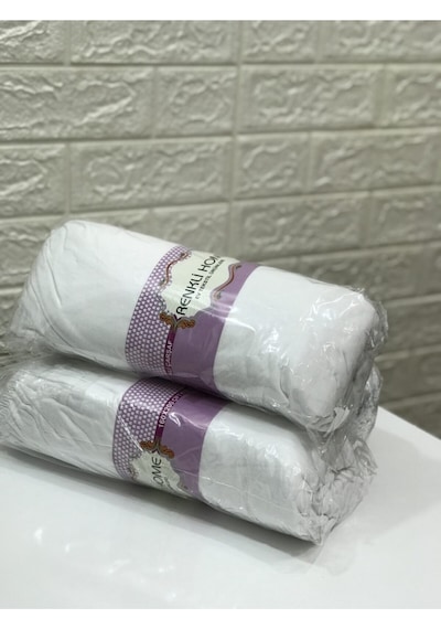 Lastikli Penye Çarşaf Beyaz Çift Kişilik 160x200