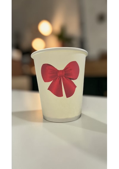 Kurdela Kırmızı-sevgi Doğumgünü Parti Etkinlik Temalı Tek Kullanımlık 7 Oz 50 Adet Karton Bardak