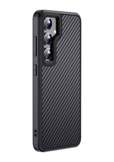 Galaxy Uyumlu S24 Plus Kılıf Aramid Karbon Fiber Magsafe Özellikli Wlons Radison Kapak