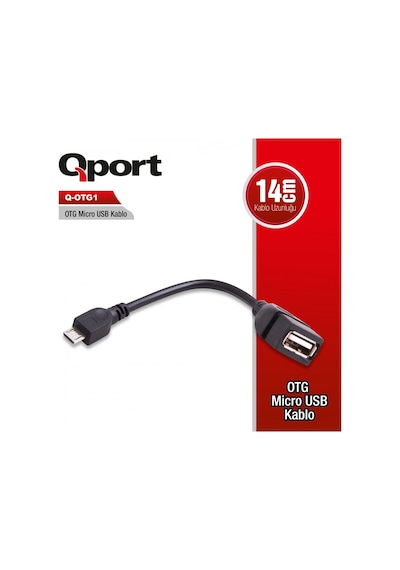 QPORT Q-OTG1 OTG TO MICRO USB ÇEVİRİCİ