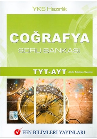 Tyt Ayt Coğrafya Soru Bankası Fen Bilimleri Yayınları (533832002)