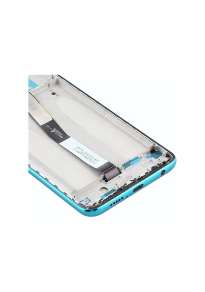 Redmi Note 9 Pro Lcd Ekran Dokunmatik Full Çıtalı Açık Mavi