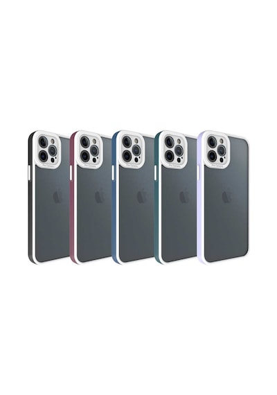 Apple Uyumlu iPhone 12 Pro Kılıf Zore Mima Kapak Siyah