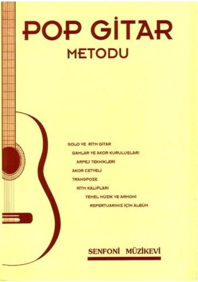 Senfoni Yayınları Pop Gitar Metodu