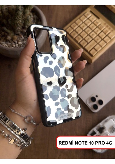 Redmi Note 10 Pro 4g Uyumlu Lüks Leopar Desenli Silikon Telefon Kılıf Desen3