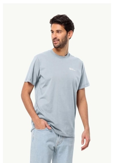 Jack Wolfskin Essential T M Erkek Tişört 1808382tr-mavi