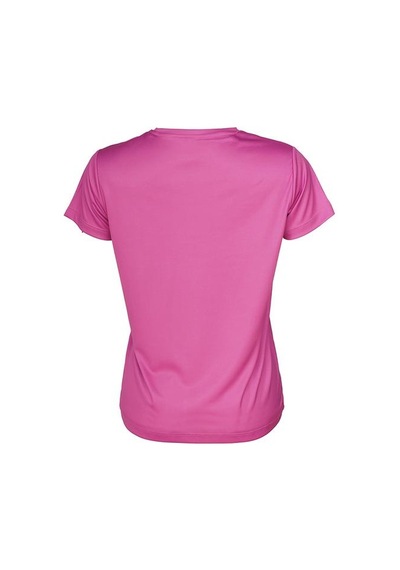 Hummel Renglon Kadın Pembe Yuvarlak Yaka Tişört Pembe