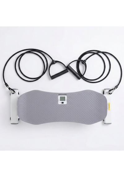 Slider Evde Kaykay Spor Aleti Dijital Ekranlı Kaydırmalı Fitness Board, 6 Fonksiyonlu