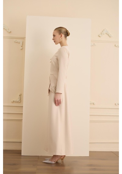 Senna Lırıo Dress Bej BEJ