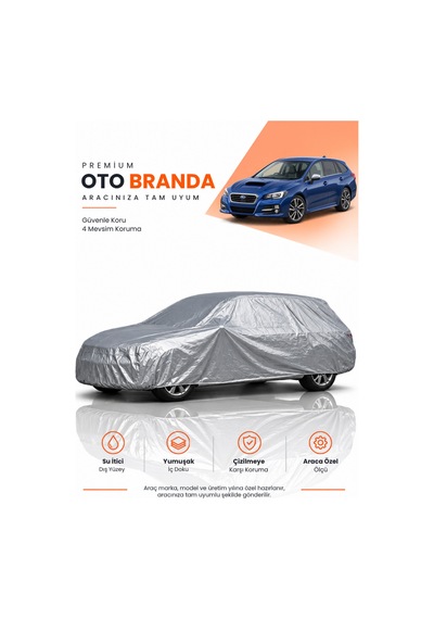 Subaru Levorg 2014-2020 Statıon Wagon Uyumlu Araba Brandası Oto Branda Araba Örtüsü Araç Çadırı