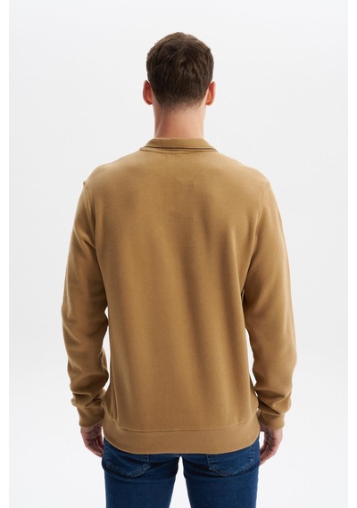 AR-MA Arma Erkek Regular Fit Polo Yaka Kazak Karbon Fırçalı Selanik, %65 Pamuk %35 Polyester, Düğmesiz Basic K30554698602 Acı Kahverengi AR-MA Arma Erkek Regular Fit Polo Yaka Kazak Karbon Fırçalı Selanik, %65 Pamuk %35 Polyester, Düğmesiz Basic K30554698602 Acı Kahverengi