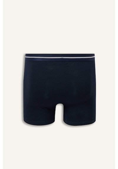 Defacto Regular Fit Çizgili Beli Lastikli 3lü Boxer Paketi I1735ax26aupr102 Mor-pr102