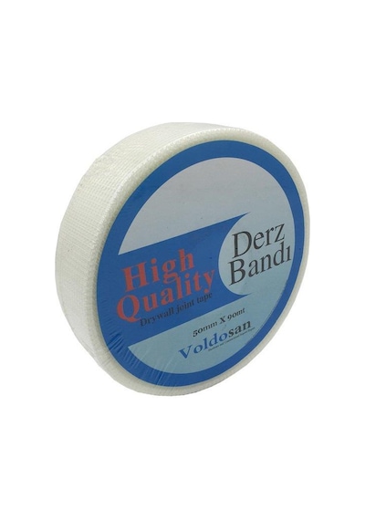 Derz Bandı Alçıpan Bandı Fileli Bant 50Mm X 90Mt Voldosan N11.40