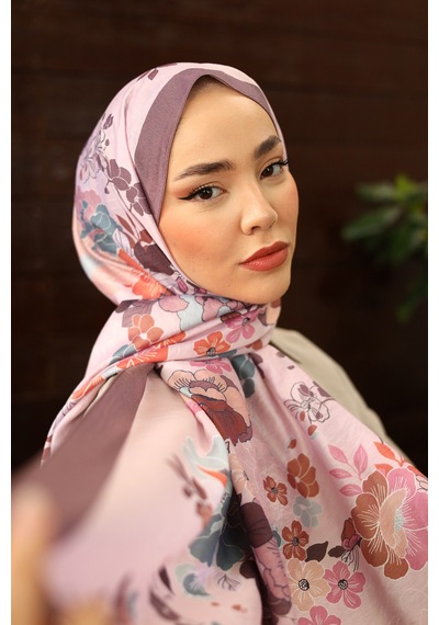 Silk Home Olinda Şal 49004-14 Gül Kurusu