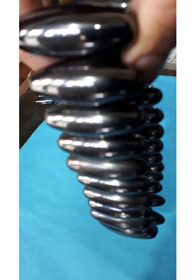 Mıknatıs Oval 10 Adetli Paket 1.50 Cm X 4.50 Cm Oval