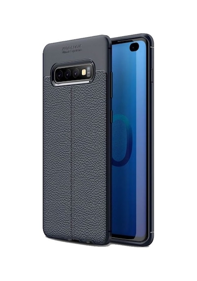 Samsung Uyumlu Galaxy S10+ Plus Deri Görünümlü Lux Niss Silikon Kilif 457445224